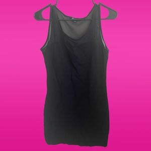 Forever 21 little black midi dress